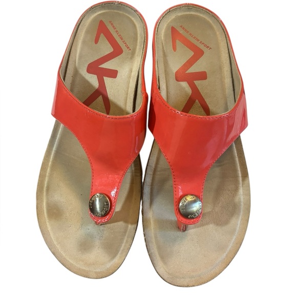 Anne Klein Coral Slide Sandals - Picture 2 of 5